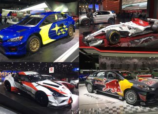 The Race Cars of the 2019 Detroit Auto Show