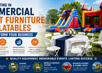 Why Investing in Commercial Event Furniture and Inflatables Can Transform Your Business